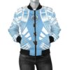 Federated States Of Micronesia Women Bomber Jacket - Polynesian Tattoo Flag - BN0110 Bomber Jacket