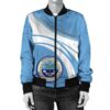 Federated States of Micronesia Coat Of Arms Women Bomber Jacketticket Bomber Jacket