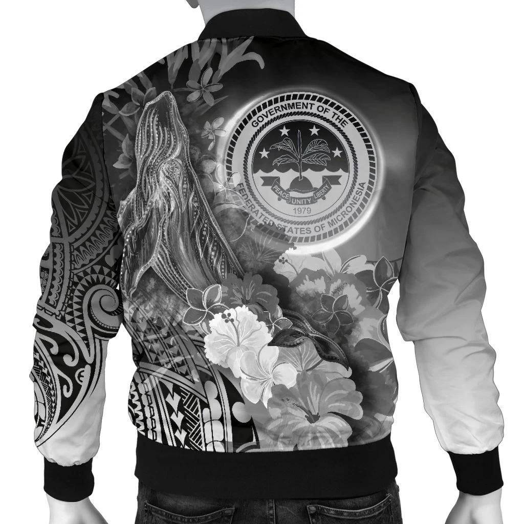 Federated-States-of-Micronesia-Mens-Bomber-Jackets-Humpback-Whale-with-Tropical-Flowers-White-BN18-Bomber-Jacket-1