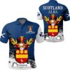 Fennison Scottish Family Crest Scotland Special Polo Shirt - Golf Shirt A7