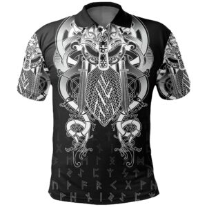 Fenrir & Tyr Tattoo Polo Shirt A7