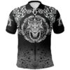 Fenrir Valhalla Polo Shirt - Ornate pattern A21