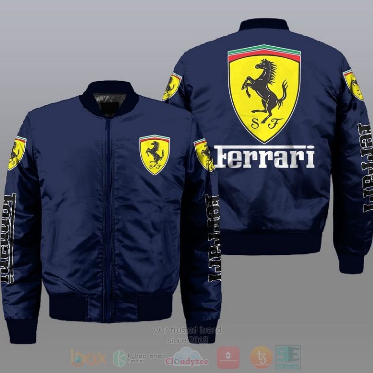 Ferrari-Car-Bomber-Jacket-1