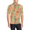 Ferret Pattern Print Design 01 Men Polo Shirt