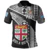 Fiji All Over Print Polo Shirt Bula Boys Football Style TH5