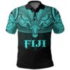 Fiji (Blue) Polo Shirt Polynesian A15