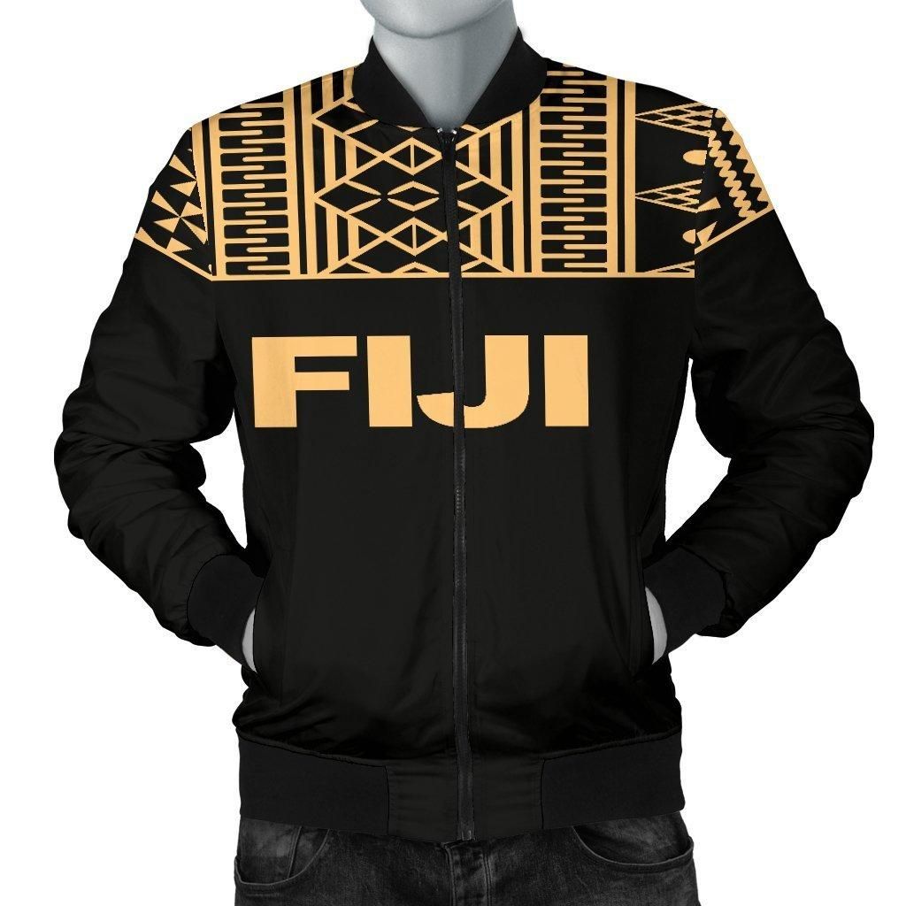 Fiji Bomber Jacket - Polynesian Gold Version - BN09 Bomber Jacket Fiji Bomber Jacket - Polynesian Gold Version - BN09 Bomber Jacket