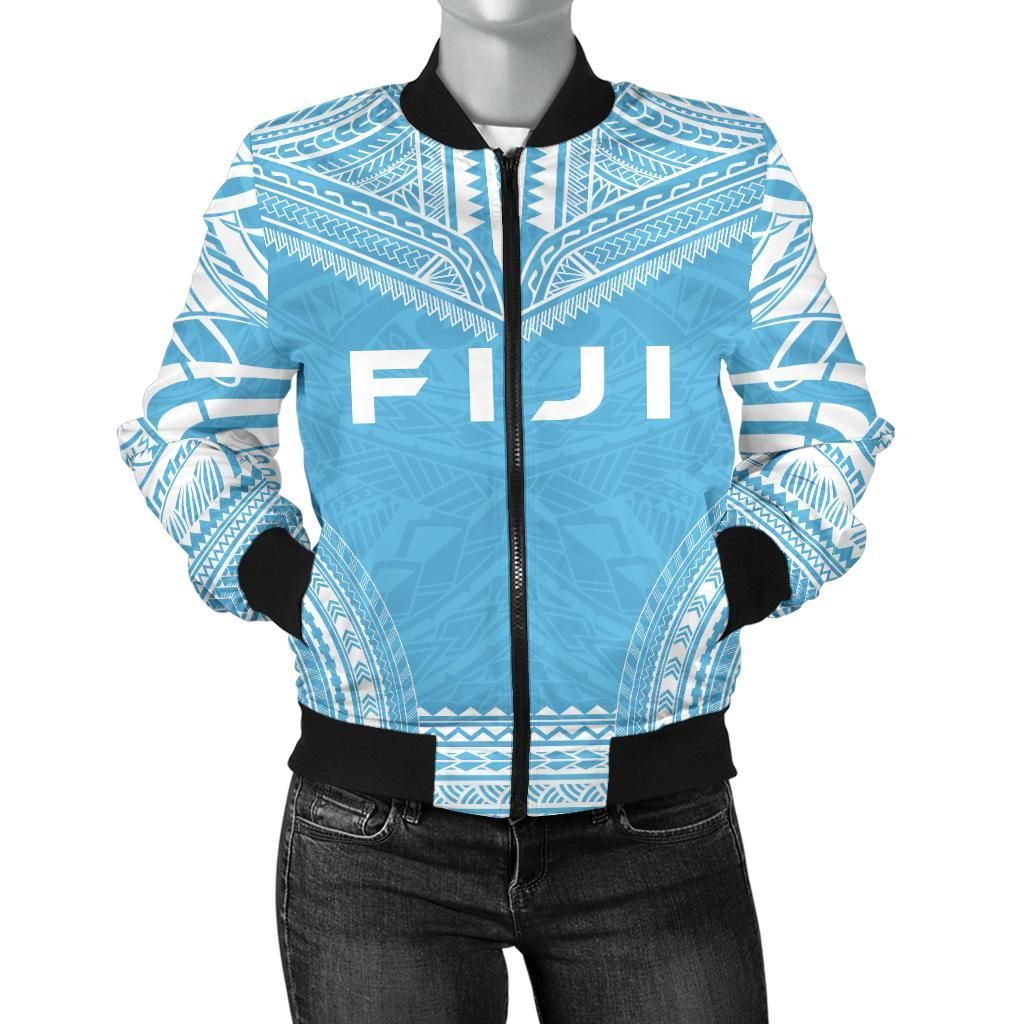 Fiji Flag Polynesian Chief Women'S Bomber Jacket - Bn10 Bomber Jacket Fiji Flag Polynesian Chief Women'S Bomber Jacket - Bn10 Bomber Jacket