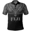 Fiji (Gray) Polo Shirt Polynesian A15