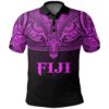 Fiji (Pink) Polo Shirt Polynesian A15