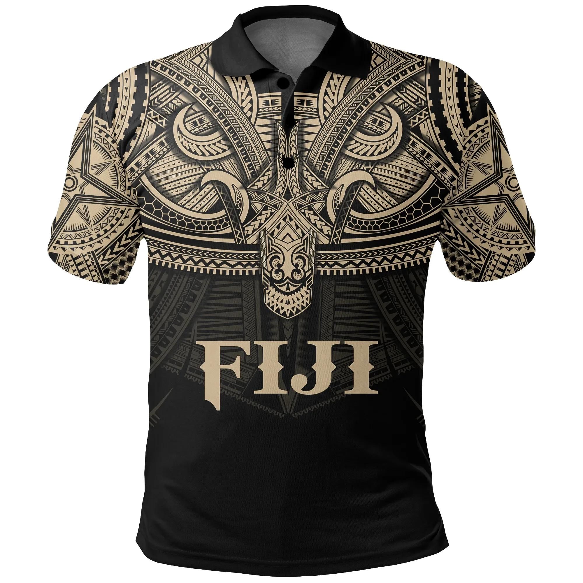 Fiji Polo Shirt Polynesian A15 Fiji Polo Shirt Polynesian A15
