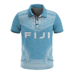 Fiji Polo Shirt - Polynesian Chief Flag Version - BN10