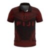 Fiji Polo Shirt - Polynesian Chief Red Version - BN10