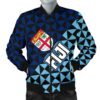 Fiji Polynesian Men's Bomber Jacket Coat Of Arms Th5 Bomber Jacket