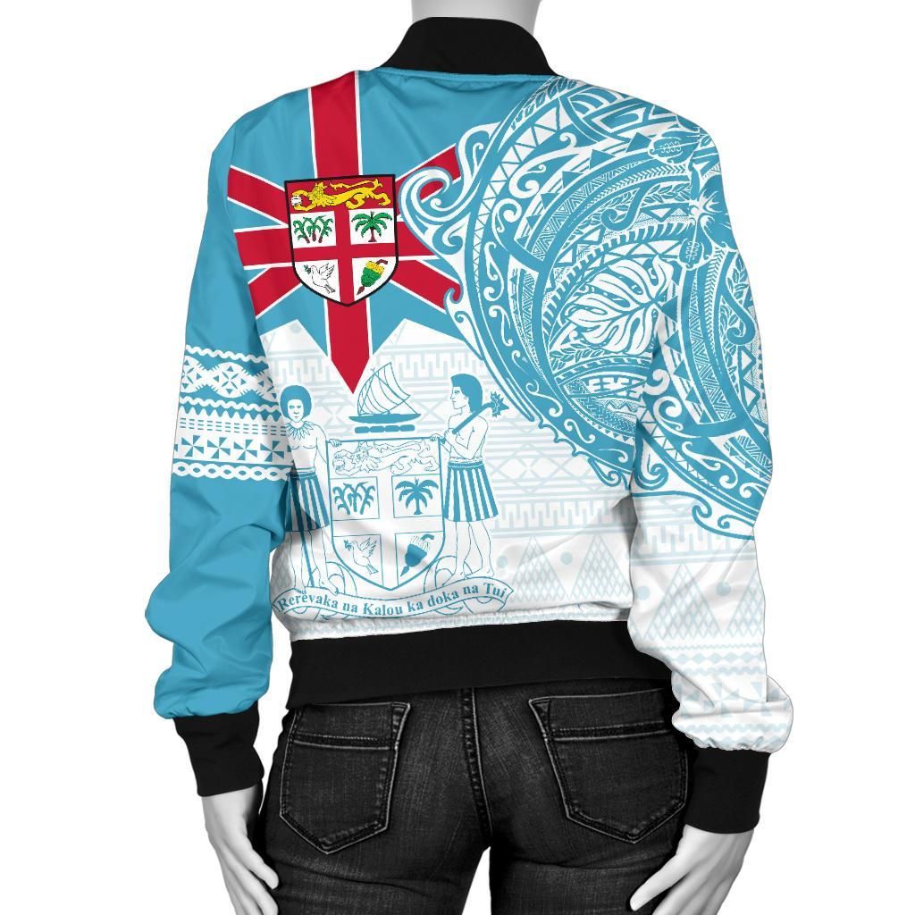 Fiji-Polynesian-Womens-Bomber-Jacket-Fiji-Flag-Fiji-Flag-with-Coat-of-Arms-BN15-Bomber-Jacket-1
