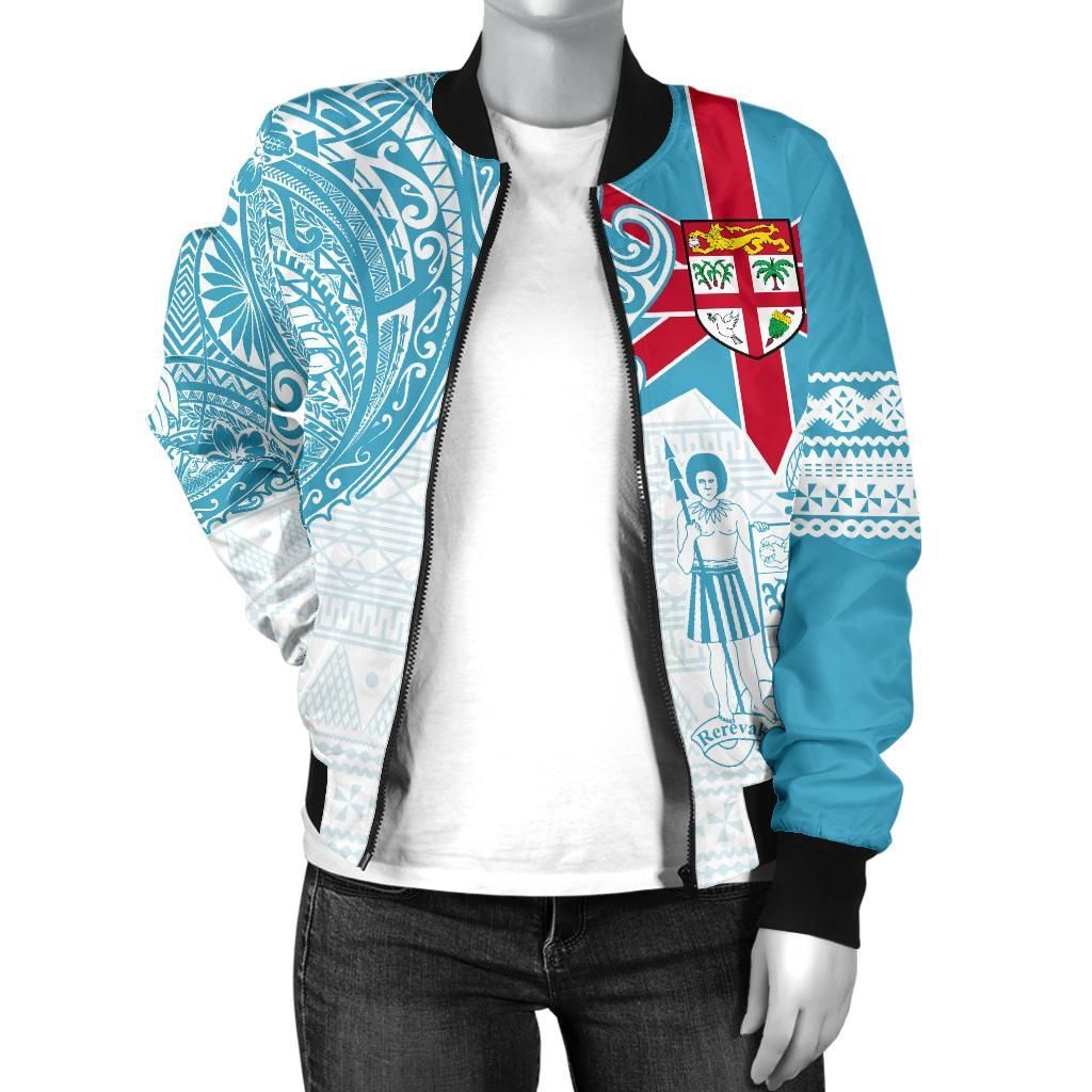 Fiji-Polynesian-Womens-Bomber-Jacket-Fiji-Flag-Fiji-Flag-with-Coat-of-Arms-BN15-Bomber-Jacket-2