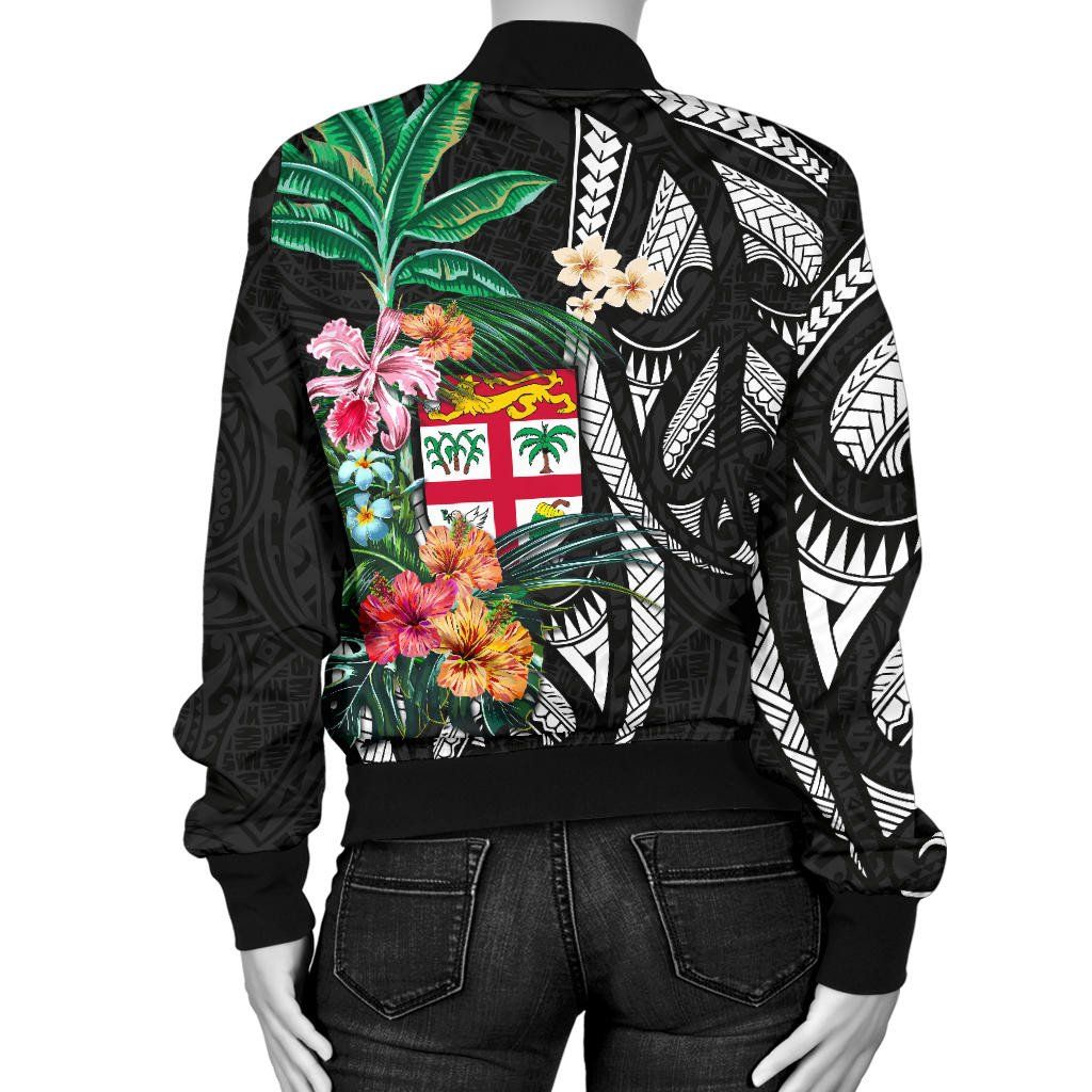 Fiji-Womens-Bomber-Jacket-Coat-Of-Arms-Polynesian-With-Hibiscus-TH5-Bomber-Jacket-1