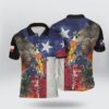 Firefighter Texas Polo Shirt