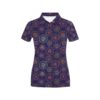 Firework Flower Style Print Design Lks302 Women'S Polo Shirt