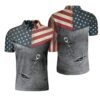 Fishing Hook American Polo Shirt