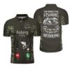 Fishing Is Better Than Working American Angler Polo Shirt #V