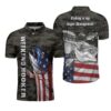 Fishing Weekend Hooker American Angler Camo Polo Shirt #V