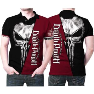 Five Fingers Death Skull For Lovers 3D Polo Shirt