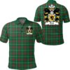 Flint (lord of) Wales Polo Shirt - Welsh National Tartan A7
