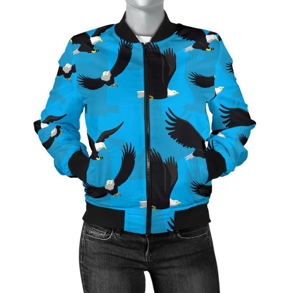 Flying-Eagle-Pattern-Print-Women-Casual-Bomber-Jacket-1