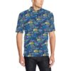 Flying Fish Pattern Print Design 01 Men Polo Shirt