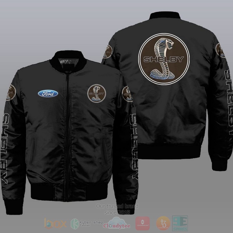 Ford Shelby Car Bomber Jacket Ford Shelby Car Bomber Jacket