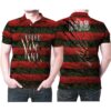 Freddy Krueger Never Sleep Again Sweet Dream Horror Film For Fan Polo Shirt