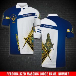 Freemasonry Ds2-Polo Shirt 3D All Over Customized