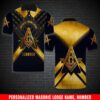 Freemasonry Ds4-Polo Shirt 3D All Over Customized