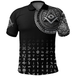 Freemasonry Tattoo Polo Shirt A31