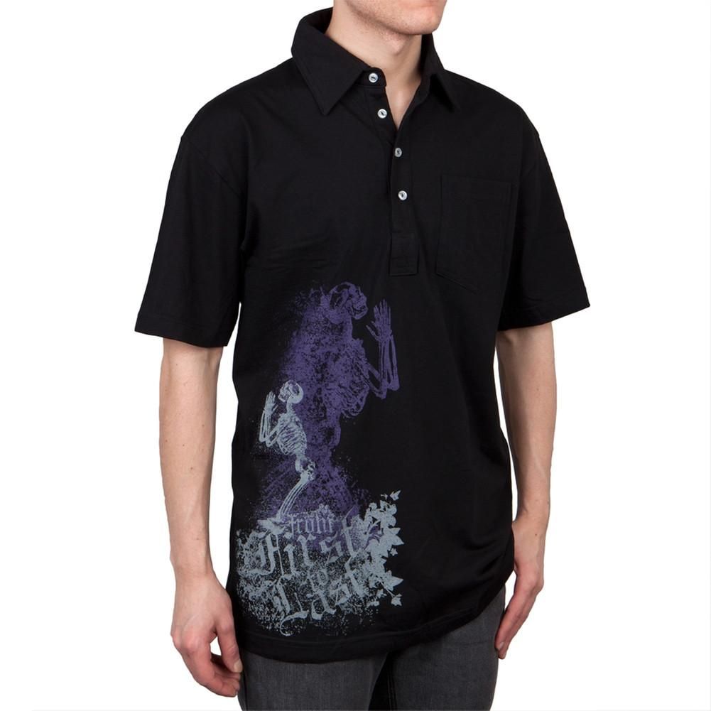 From First To Last - Skeleton Polo Shirt From First To Last - Skeleton Polo Shirt