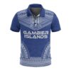 Gambier Islands Polo Shirt - Polynesian Chief Flag Version - BN10