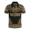 Gambier Islands Polo Shirt - Polynesian Chief Gold Version - BN10