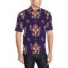 Ganesha Pattern Print Design 04 Men Polo Shirt