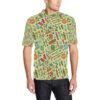Gardening Pattern Print Design G02 Men Polo Shirt
