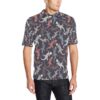 Gecko Pattern Print Design 02 Men Polo Shirt