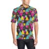Geometric Colorful Pattern Print Design 02 Men Polo Shirt