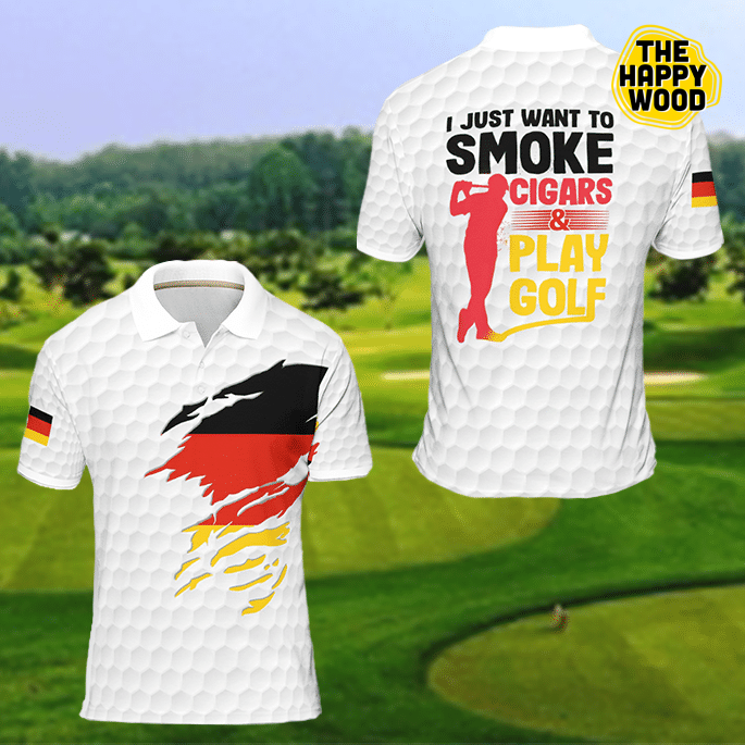 Germany Golf Polo Shirt Germany Golf Polo Shirt