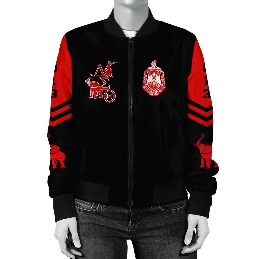 Getteestore Jacket - Delta Sigma Theta Phenomenal Bomber Jacket A31 Bomber Jacket Getteestore Jacket - Delta Sigma Theta Phenomenal Bomber Jacket A31 Bomber Jacket