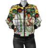 Ghana Bomber Jacket Total Liberation of Africa Women A10 Bomber Jacket
