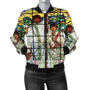Ghana Bomber Jacket Total Liberation of Africa Women A10 Bomber Jacket