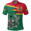Ghana Coat Of Arms Polo Shirt - Style A27