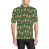 Gingerbread Pattern Print Design 04 Men Polo Shirt