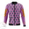 Giorno Giovanna Anime Jojos Bizarre Adventure Casual Bomber Jacket
