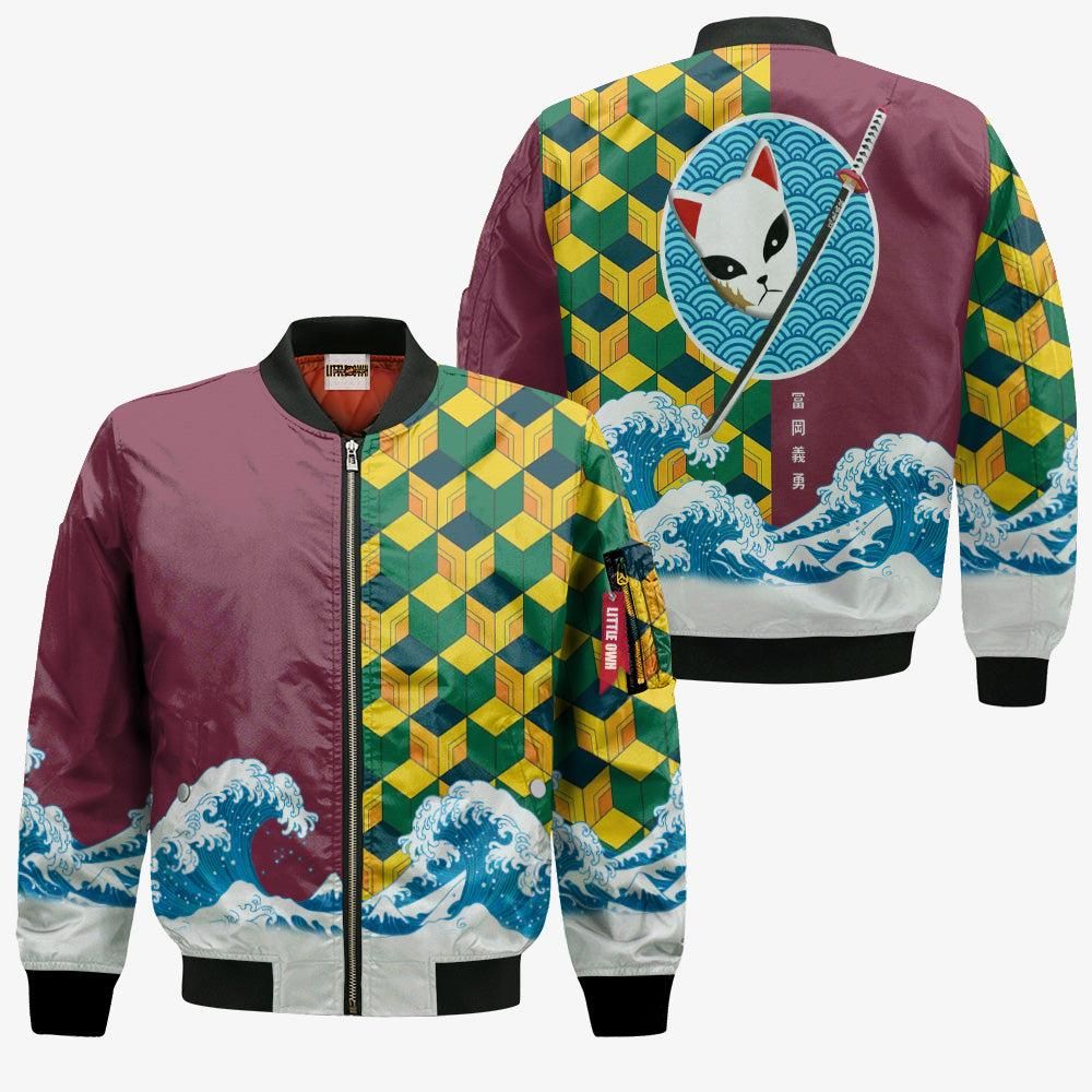 Giyu-Tomioka-Bomber-Jacket-Custom-KNY-Cosplay-Costumes-Bomber-Jacket-2